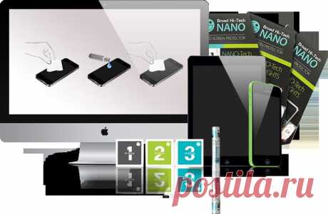 Broad Hi-Tech NANO - жидкая защита экрана, защитная пленка для телефона, защитная пленка для планшета, защитная пленка на