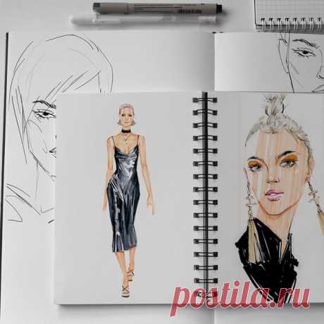 Порисуем фешн? Поможет нам в этом Елена Астахова и ее книга «Рисуйте как fashion-дизайнер». «Женская фигура в фэшн-иллюстрации — это основа основ. Чтобы правильно рисовать одежду, необходимо иметь четкое представление о пропорциях тела. Существует мнение, что рисовать человека очень сложно. У меня для вас хорошая новость: это не так. В фэшн-иллюстрации пропорции фигуры искажаются по вкусу художника. Главное при этом — соблюдать общие правила», — пишет Елена. Электронная книга на сайте МИФ ➠…
