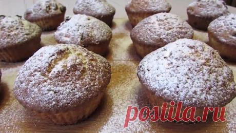 Мягкие творожные кексы