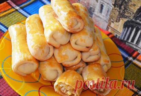 Пирожки Сигаретки с капустой - пошаговый рецепт с фото - как приготовить - ингредиенты, состав, время приготовления - Дети Mail.Ru