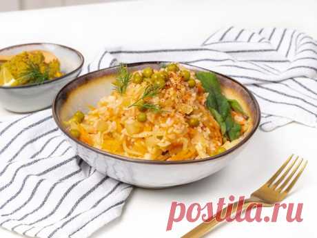 Овощное рагу с рисом и горошком – пошаговый рецепт приготовления с фото Рагу с рисом можно подать в качестве гарнира или как самостоятельное блюдо. Для рецепта берите длиннозерный рис. При варке он не слипается и получается рассыпчатым.