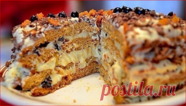 Быстрый и нежный тортик "Вкус детства". На радость сладкоежкам. Простой рецепт домашнего торта | Вкусно и полезно | Дзен