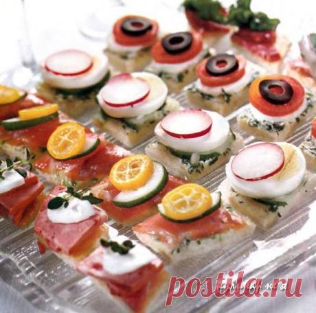 Канапе ассорти « кулинар не я