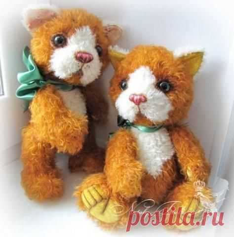 Выкройка рыжего котенка от Натальи Толстыкиной / Мир игрушки / Разнообразные игрушки ручной работы