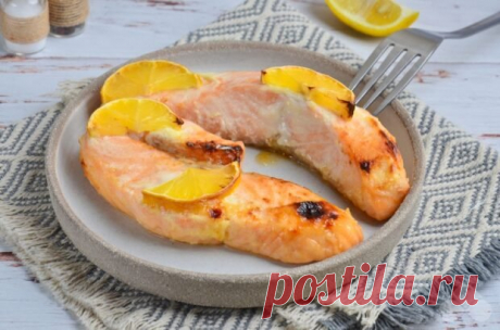 Лосось с лимоном и медом в духовке – простой и вкусный рецепт с фото (пошагово)
