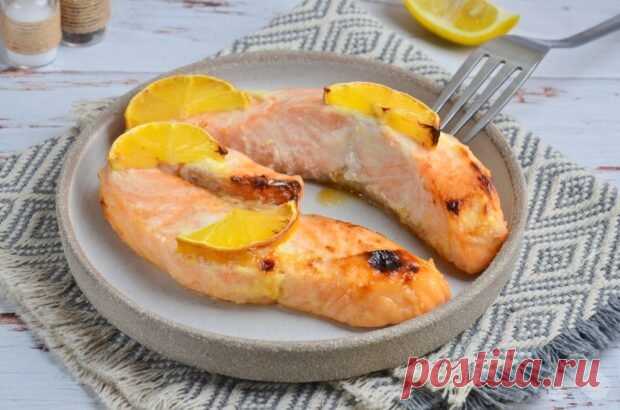 Лосось с лимоном и медом в духовке – простой и вкусный рецепт с фото (пошагово)