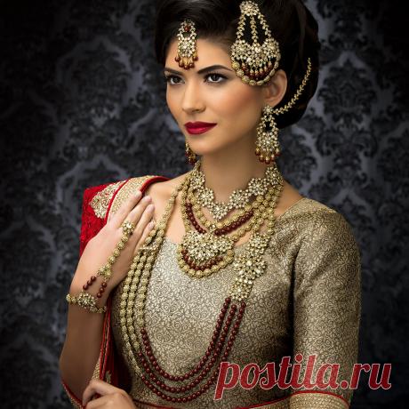 Индийские красавицы-невесты и их сказочные украшения