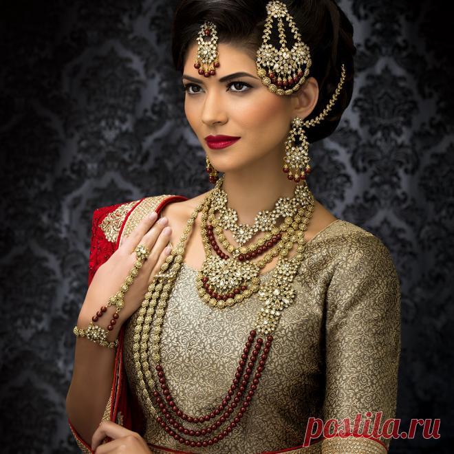 Индийские красавицы-невесты и их сказочные украшения