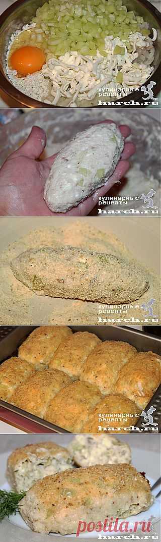 Очень вкусные рыбные котлеты со сладким перцем и плавленым сыром “Академические”.