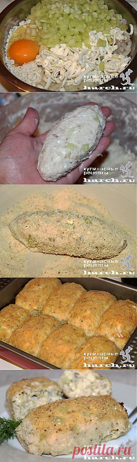 Очень вкусные рыбные котлеты со сладким перцем и плавленым сыром “Академические”.