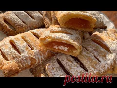 Вкуснейшие слойки всего из двух ингредиентов!!! | Puff pastry | Շերտավոր խմորով թխուկ