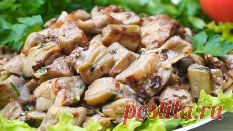 Рецепт потрясающий: баклажаны в яйце. Вкуснотища