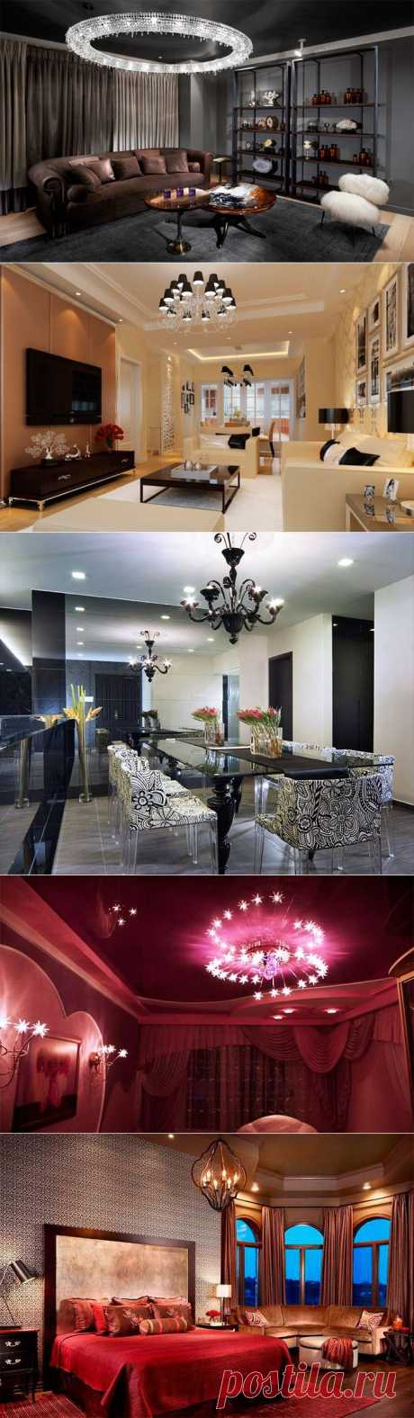 (+1) тема - Выбираем люстру | УЮТНЫЙ ДОМ | советы
Люстра одновременно является и осветительным прибором, и выразительным декоративным элементом.