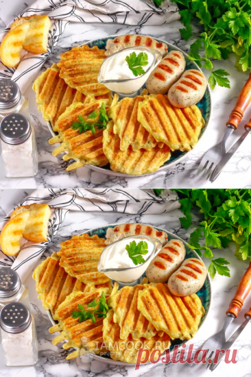 Картофельные драники электрическом на гриле — рецепт с фото пошагово