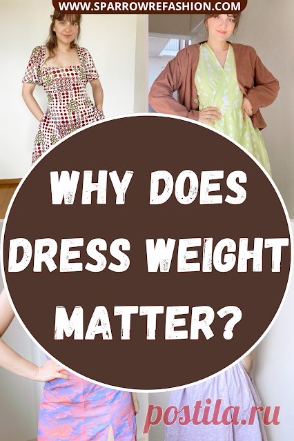 How Much Does a Dress Weigh? Find Approximate Weights - Sparrow Refashion: A Blog for Sewing Lovers and DIY Enthusiasts