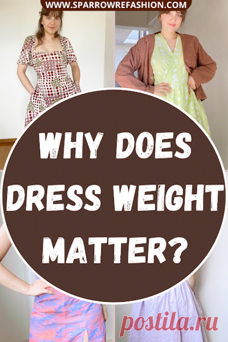 How Much Does a Dress Weigh? Find Approximate Weights - Sparrow Refashion: A Blog for Sewing Lovers and DIY Enthusiasts