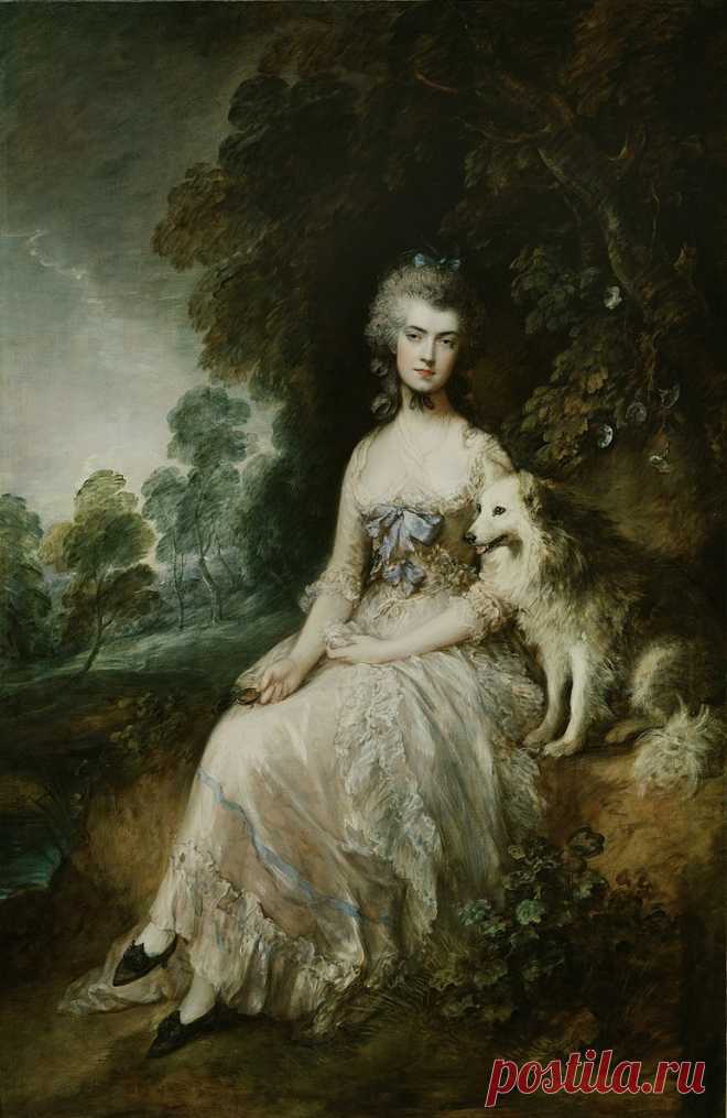 Mrs Mary Robinson, Perdita, 1781 Photograph by Thomas Gainsborough  (1727–1788)