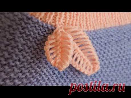 Листики крючком 🍃 Crochet leaves