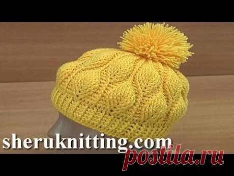 How to Crochet 3D Leaves Beanie  Hat  Tutorial 153