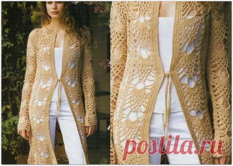 Летний кардиган. 6 моделей крючком и спицами — Paradosik Handmade — вязание для начинающих и профессионалов