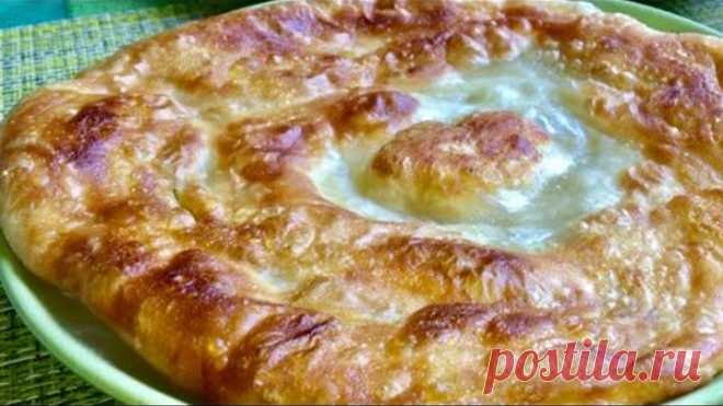 Любимая еда моего мужа... Лепёшки слоёные на воде.