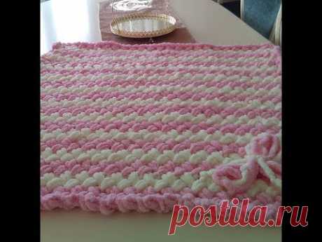 Alize Puffy ile Battaniye Modeli