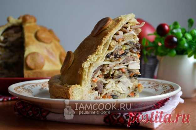 Классический курник — рецепт с пошаговыми фото и видео