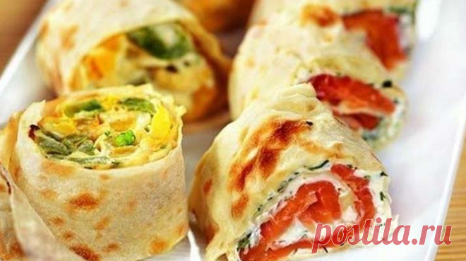 20 рецептов начинки для лаваша
