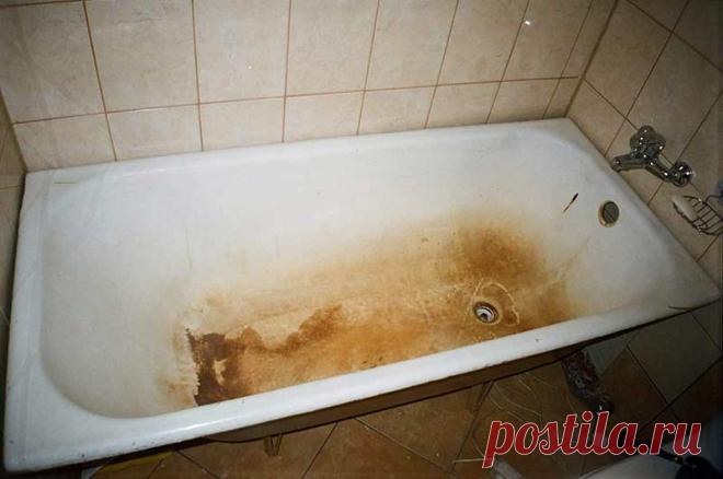 5 простых советов для чистки чугунной ванны от загрязнений