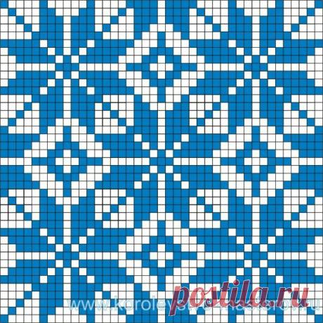 Жаккардовые узоры -2. Схемы | Домохозяйка