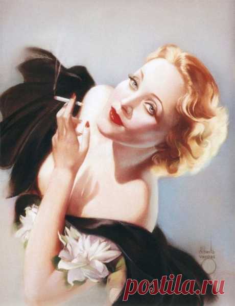 Марлен...Американский художник Alberto Vargas y Chávez (1896 - 1982)