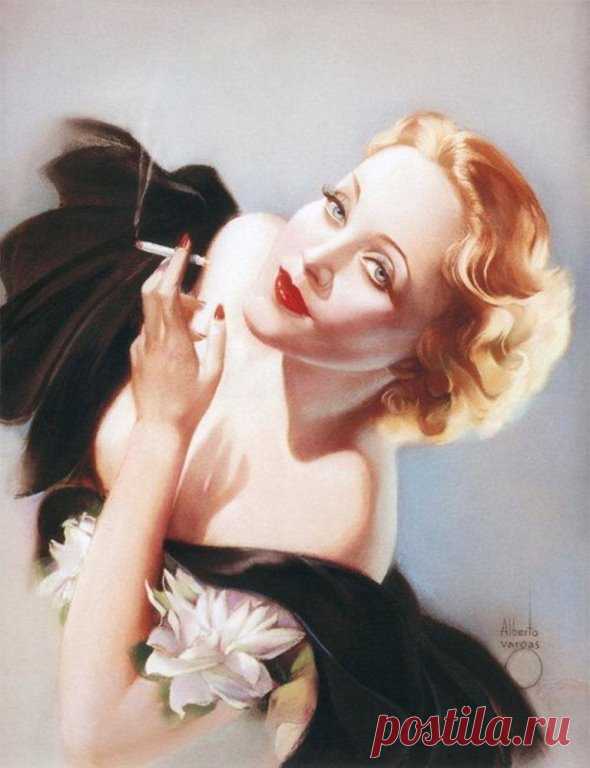 Марлен...Американский художник Alberto Vargas y Chávez (1896 - 1982)