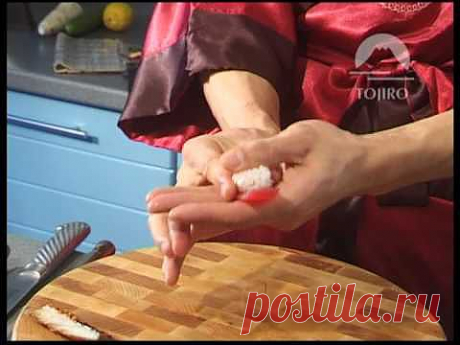Мастер-класс по приготовлению суши, роллов и сашими. - YouTube