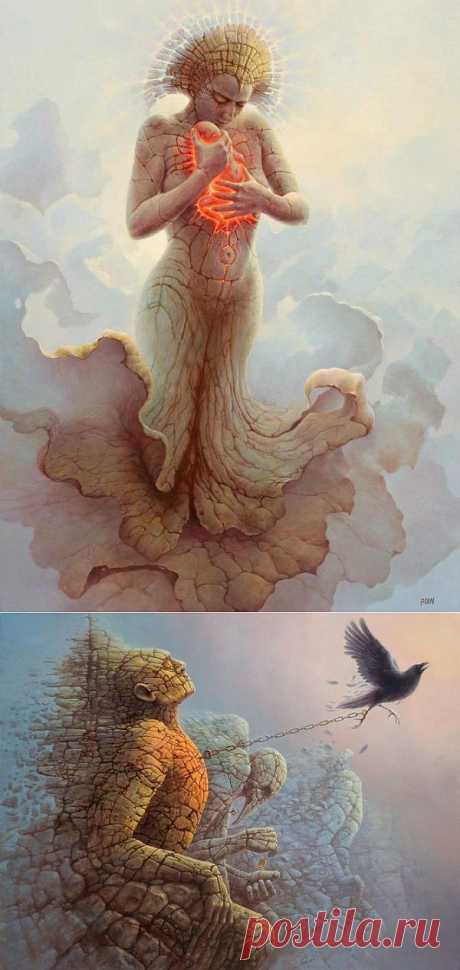 Tomasz Alen Kopera картины. Превосходный фэнтези треш