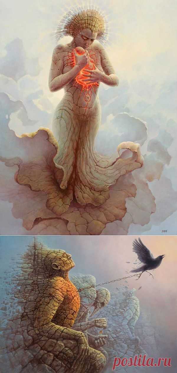 Tomasz Alen Kopera картины. Превосходный фэнтези треш