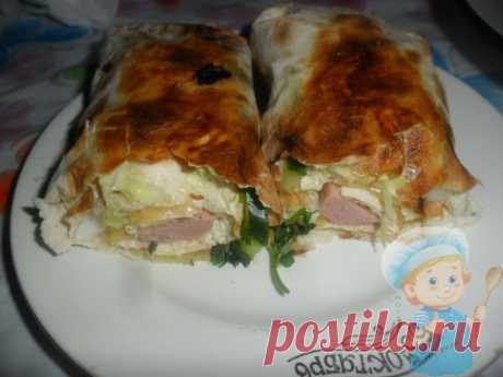 Сосиски в лаваше: простой и вкусный домашний рецепт