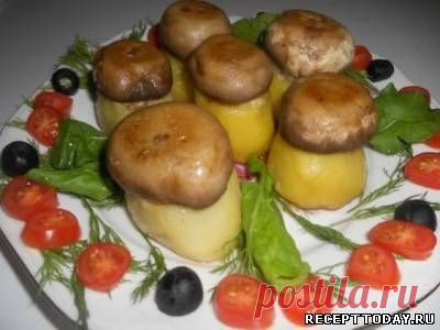 Рецепт: Закуска "Полянка"