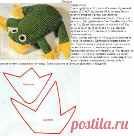 Вязаные игрушки. Схемы / Увлечения и хобби