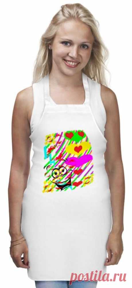 Фартук &quot;Воздушные поцелуи.&quot; от Printissimo - Printio