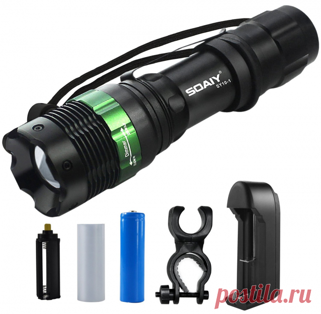 really cool flashlight (with bicycle mount)