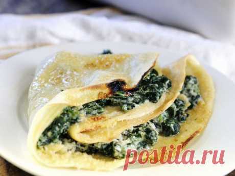 #Блины с начинкой. #Рецепты на любой вкус
- Блины. Сладкая #начинка из вишни и сметаны
- Сладкие блины с начинкой из абрикос и со сметаной
- Блины с начинкой из шпината и рикотты