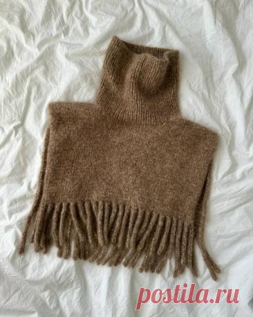 Манишка с бахромой от Петитекнит