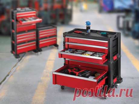 5 Drawer Tool Chest System (Блок из пяти ящиков для инструмента) - Домашняя мастерская - купить по цене 10200 р. - интернет-магазин Дачный уголок. Тел.: +7(495)220-27-11, +7(985)220-27-11