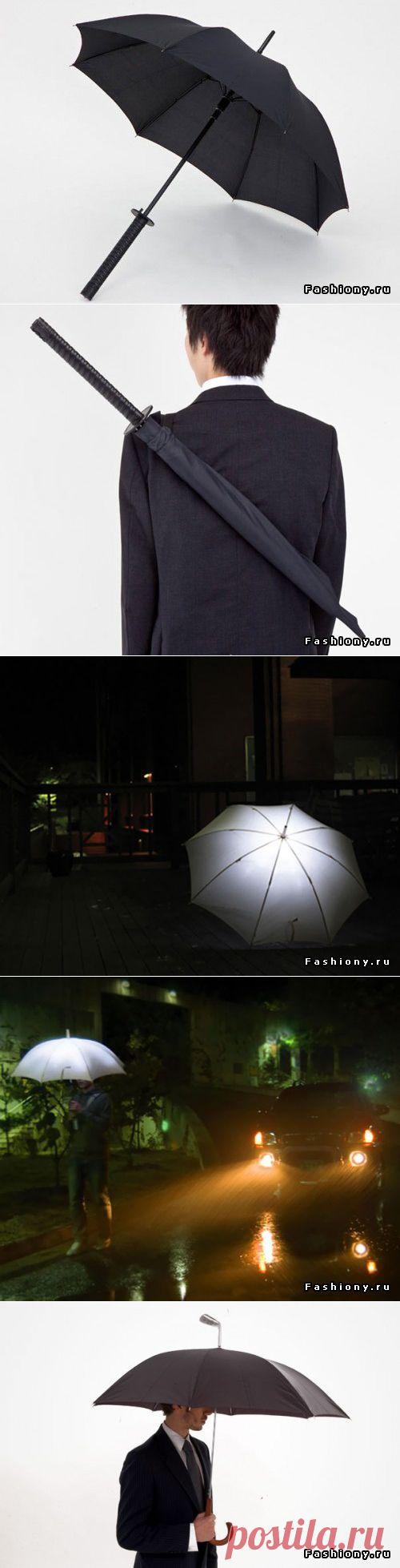 Зонты и зонтики или модные диковинки