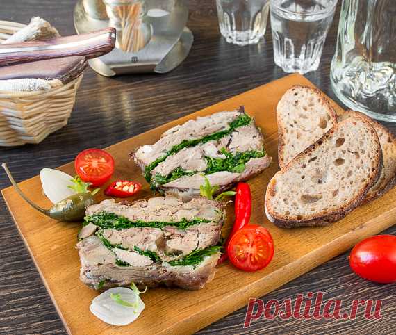Террин из свиной рульки на Вкусном Блоге Террин из свиной рульки - вкусные проверенные рецепты, подбор рецептов по продуктам, консультации шеф-повара, пошаговые фото, списки покупок на VkusnyBlog.Com
