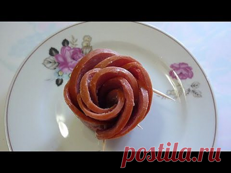 Красивое оформление мясных нарезок: идеи и примеры / Простые рецепты