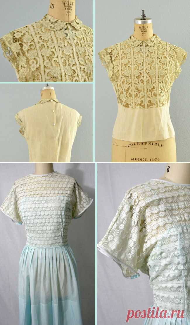 Detail Inspiration: A Touch of Lace  |  Coletterie