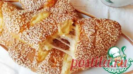 Румяная погача с сыром на завтрак - кулинарный рецепт