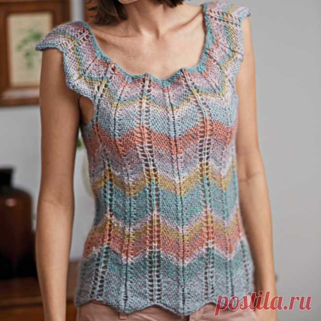 Красивые летние топы спицами из Бурды. Подробное описание | Вязание с Paradosik_Handmade | Дзен
