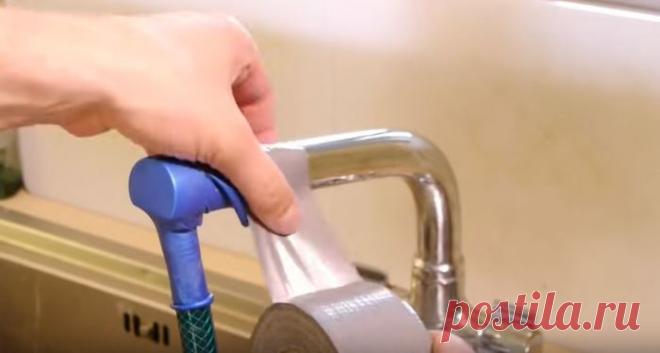 Блестящее решение, как к любому крану подключить любой шланг - Квартира, дом, дача - медиаплатформа МирТесен